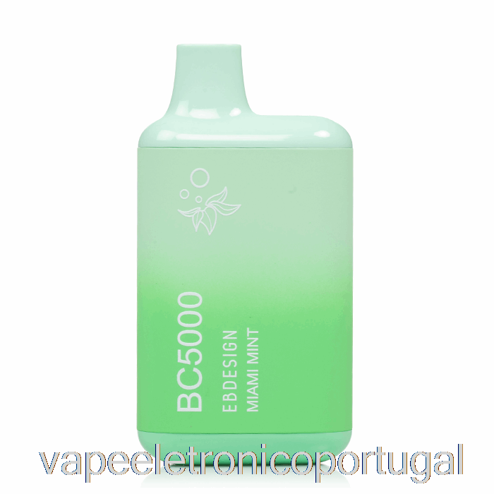 Vape Eletrônico Bc5000 Descartável Miami Mint